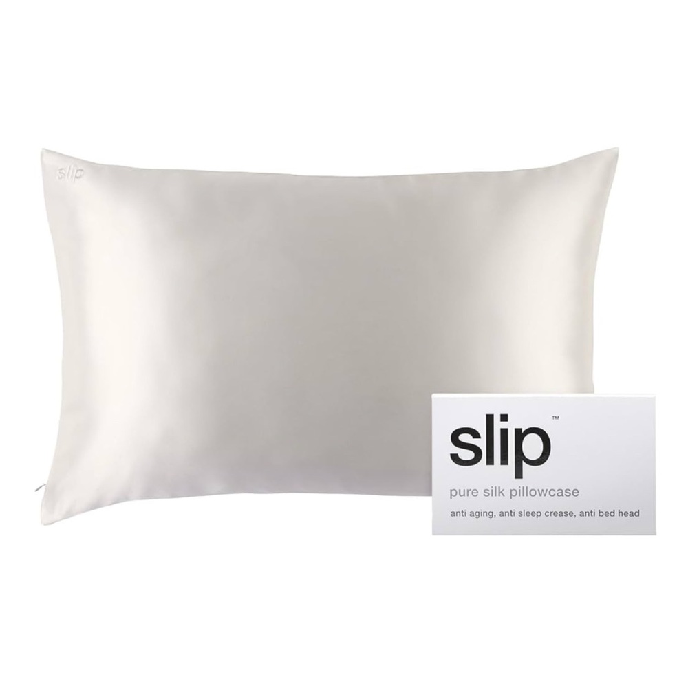 Slip • Pure Silk Pillowcase • White